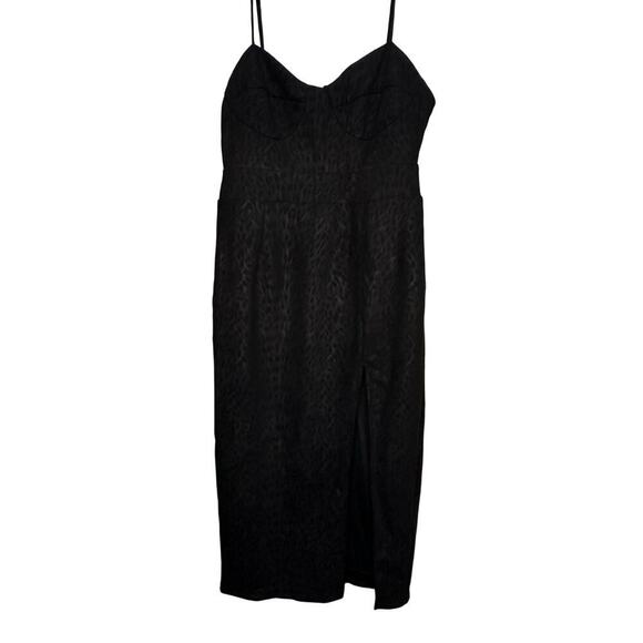 By The Way Black Sleeveless Midi Dress Size Small - Picture 2 of 10